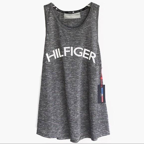 Tommy Hilfiger Tops - Tommy Hilfiger Sport Mesh Racerback Tunic Tank Top